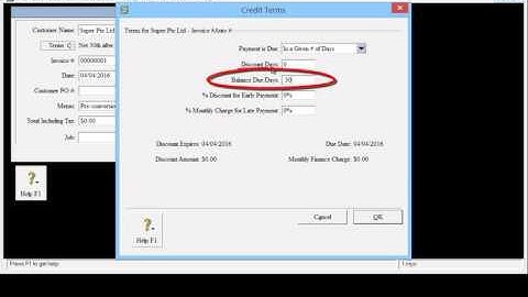 How to enter Customers