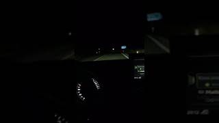 Ebru Yaşar Kalmam Araba Snaplari̇ Audi̇ A3 Muğla Gece Uzun Yol