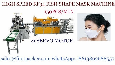 STEADY FACTORY TESTING FOR KF94 FISH MASK MACHINE CAN FAST DELIVERY BFFORE CHINESE NEW YEAR.