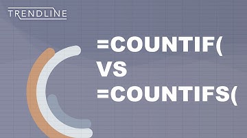 The difference between COUNTIF and COUNTIFS in Excel