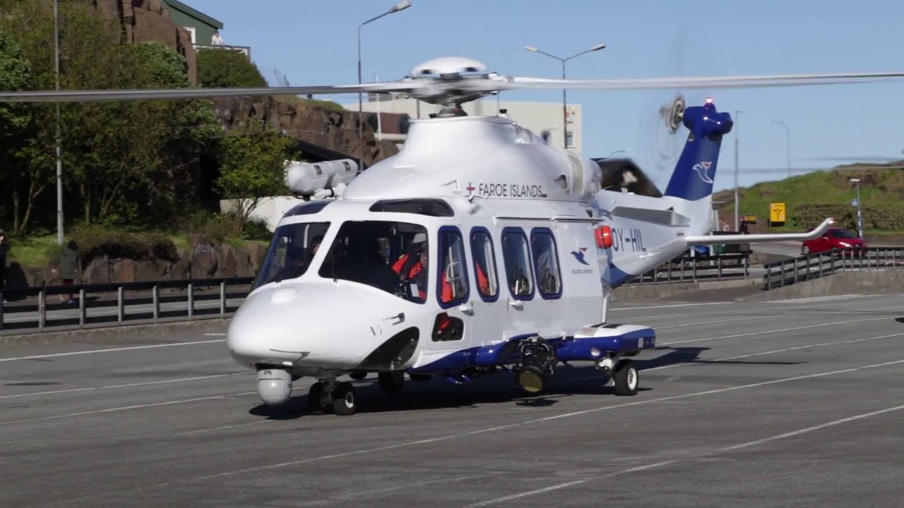 Helicopter Landing And Takeoff Youtube