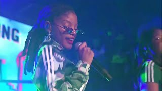 Chloe x Halle perform "Hi Lo" at AT&T's (400) Code Day