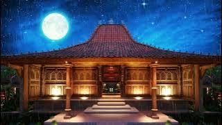 1 Hour Relaxing Javanese Music | Gamelan Music Under The Rain