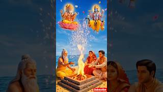 🔥 देवी स्वाहा: अग्नि देव की पत्नी और देवताओं का आहार पहुँचाने वाली शक्ति। 😱 devi swha #facts#short