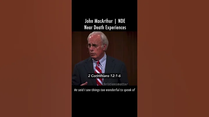 John MacArthur | NDE Near Death Experiences | #johnmacarthur #voddiebaucham #paulwasher #rcsproul