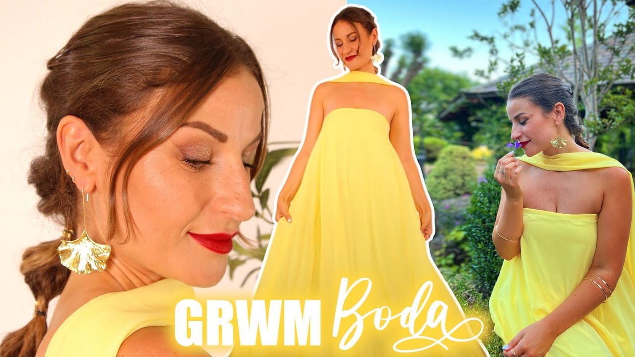 GRWM I Arréglate conmigo ESPECIAL BODA - INVITADA Look peinado maquillaje con YESSTYLE