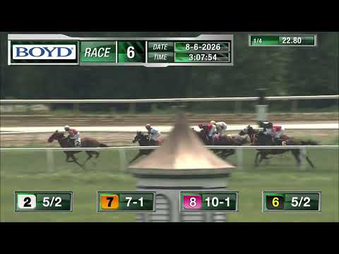 RACE 6 PROGRAM 8 6 2026