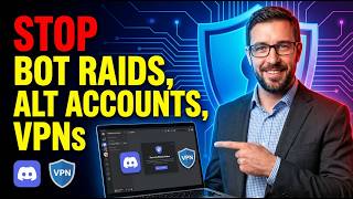 How To Stop All Bot Raids, Alt Accounts And VPN'S On Discord! [2026 Guide] screenshot 3