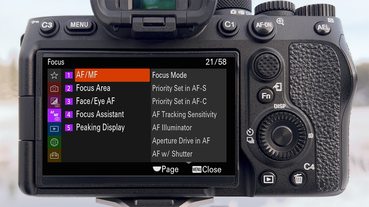 Sony A7iv SETUP For Landscape Photography