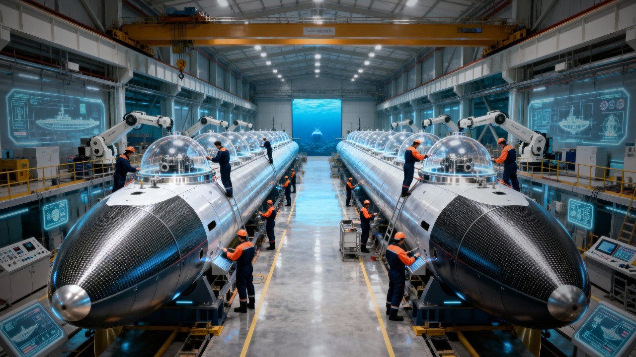 How the MOST EXPENSIVE Private Submarine Is Made — Inside the greatest luxury under the ocean