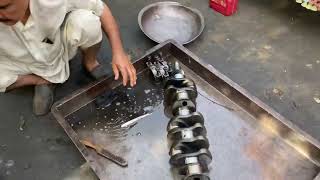 Inside a 6 Cylinder Diesel Engine Rebuild | Precision Workshop Work