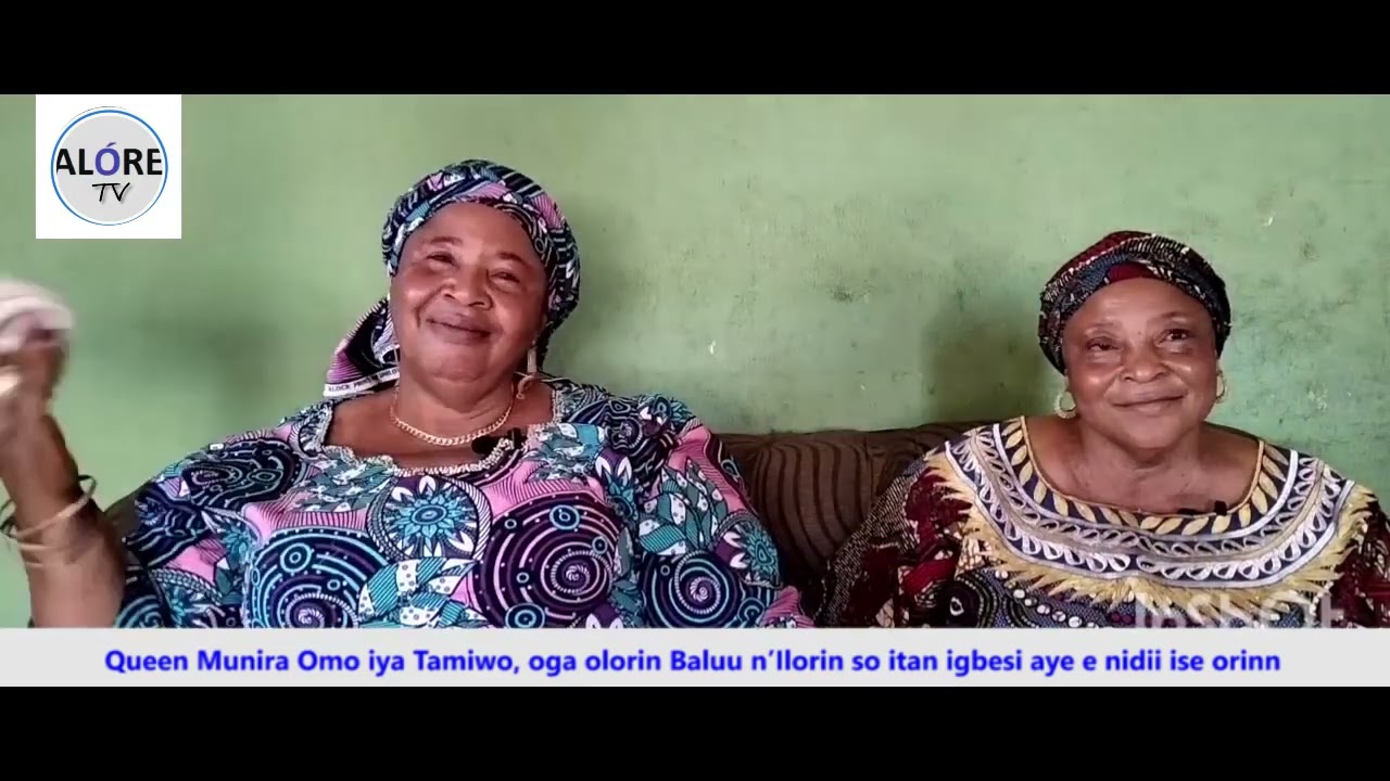 Alhaja Munira Tamiwo niyi, oga olorin Baluu n'Ilorin so asiri aseyori e nidii ise orin...