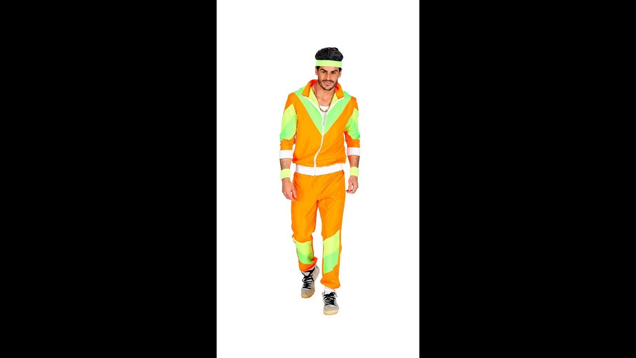 Vikidoky 80s Shell Suit for Adults Tracksuit Retro Outfits Fancy Dress –  VikiDoky