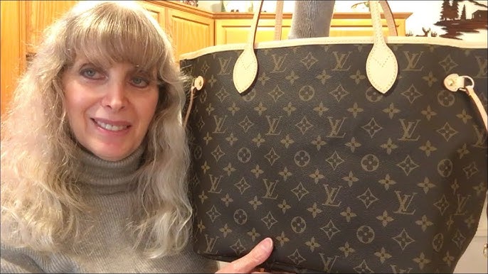 Louis Vuitton Neverfull GM w Pouch Damier Azur Cream – Now You Glow