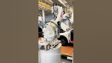 ABB robot automated assembly of car seats