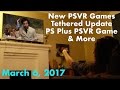 Daily PSVR News #3 - New PSVR Games, Tethered Move Update, PS Plus VR Game, Target Deal, &amp; Ask Frank