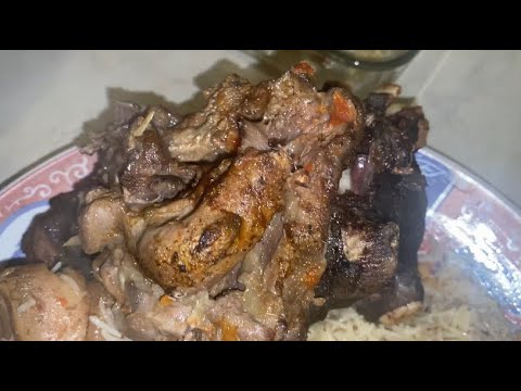 Traditional Afghan rice with goat head and feet 🐐🇦🇫 - YouTube