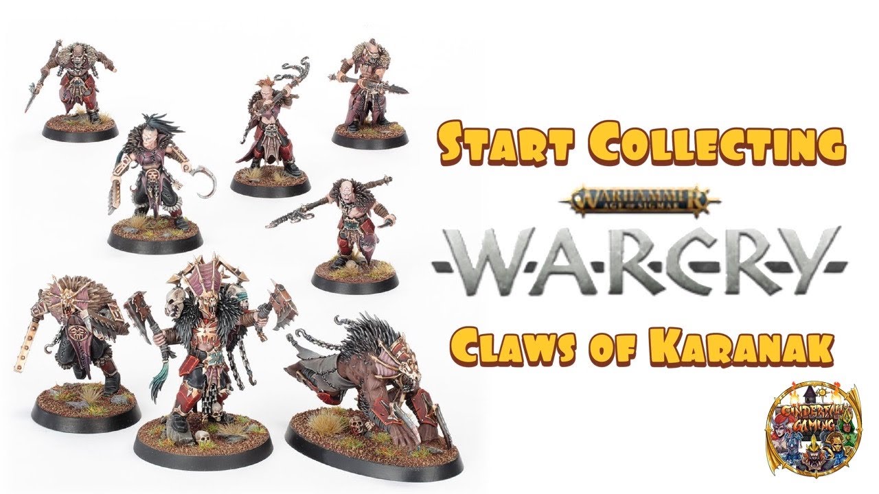 Start Collecting Age of Sigmar Warcry: Claws of Karanak - YouTube