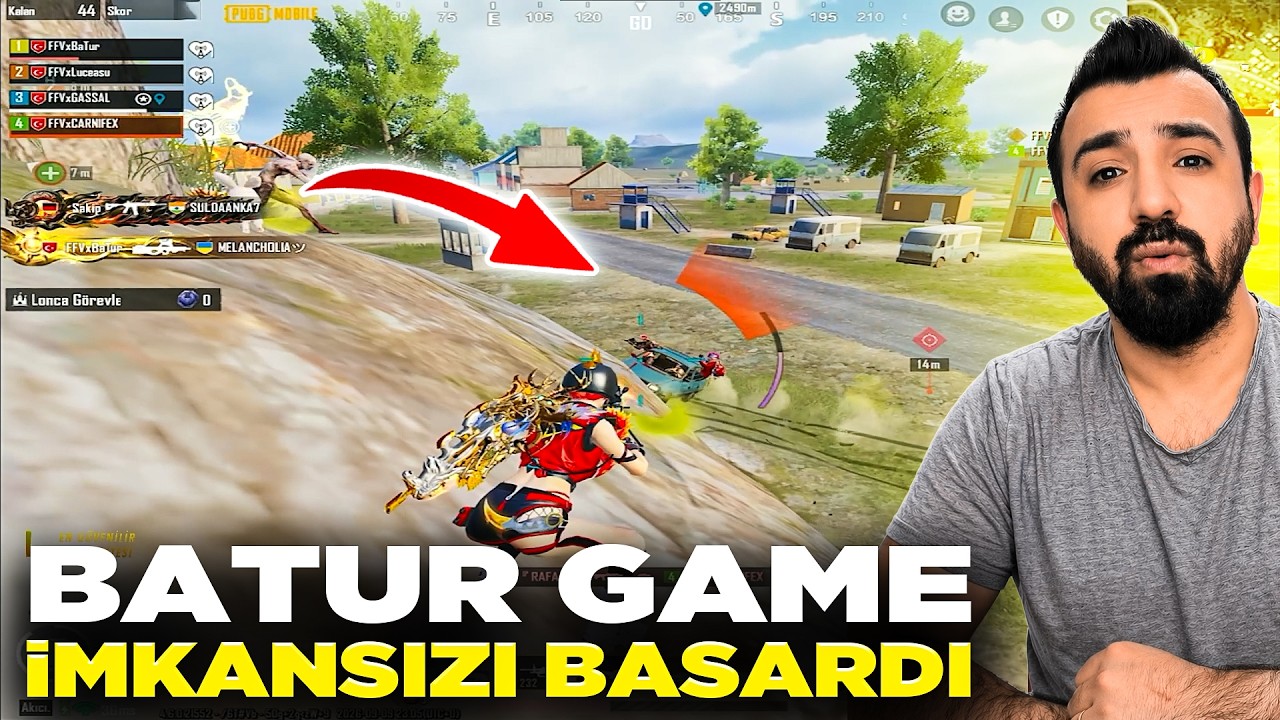 İMKANSIZ FİGHTTA BATUR GAME ETKİSİ ! BATUR GAME PUBG MOBİLE !
