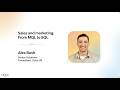 Sales and Marketing From MQL to SQL  - Alex Bush