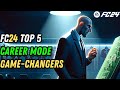 Top 5 career mode challenges for more fun in ea fc 24