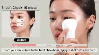 [MEDICUBE SG] Age-R Ussera Deep Shot 80 Shots How-To-Guide