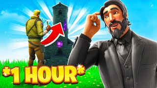 I gave 10 Fortnite players ONE HOUR to build ANYTHING... (INSANE BUILDS)
