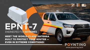 EPNT-7 | Rugged 4x4 MIMO Wi-Fi Antenna Enclosure for Harsh Environments
