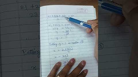 9th std practice set 5.1 Q.3 6 SUBSTITUTION METHOD CH 5 LINEAR EQUATIONS IN TWO VARIABLES 