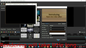 How to create Animated Titles with Openshot