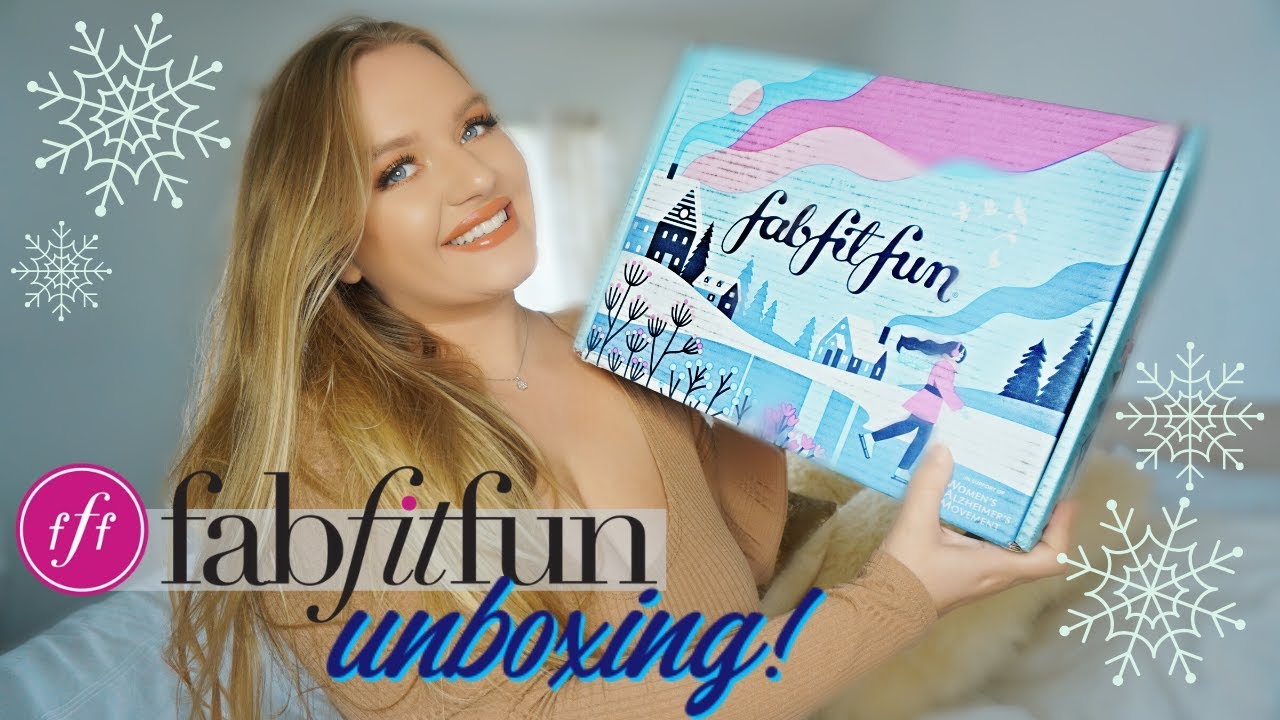 FabFitFun Winter Subscription Box Unboxing!!!!!! Over 200 value