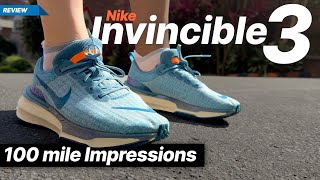 Nike Invincible 3 after 100 miles