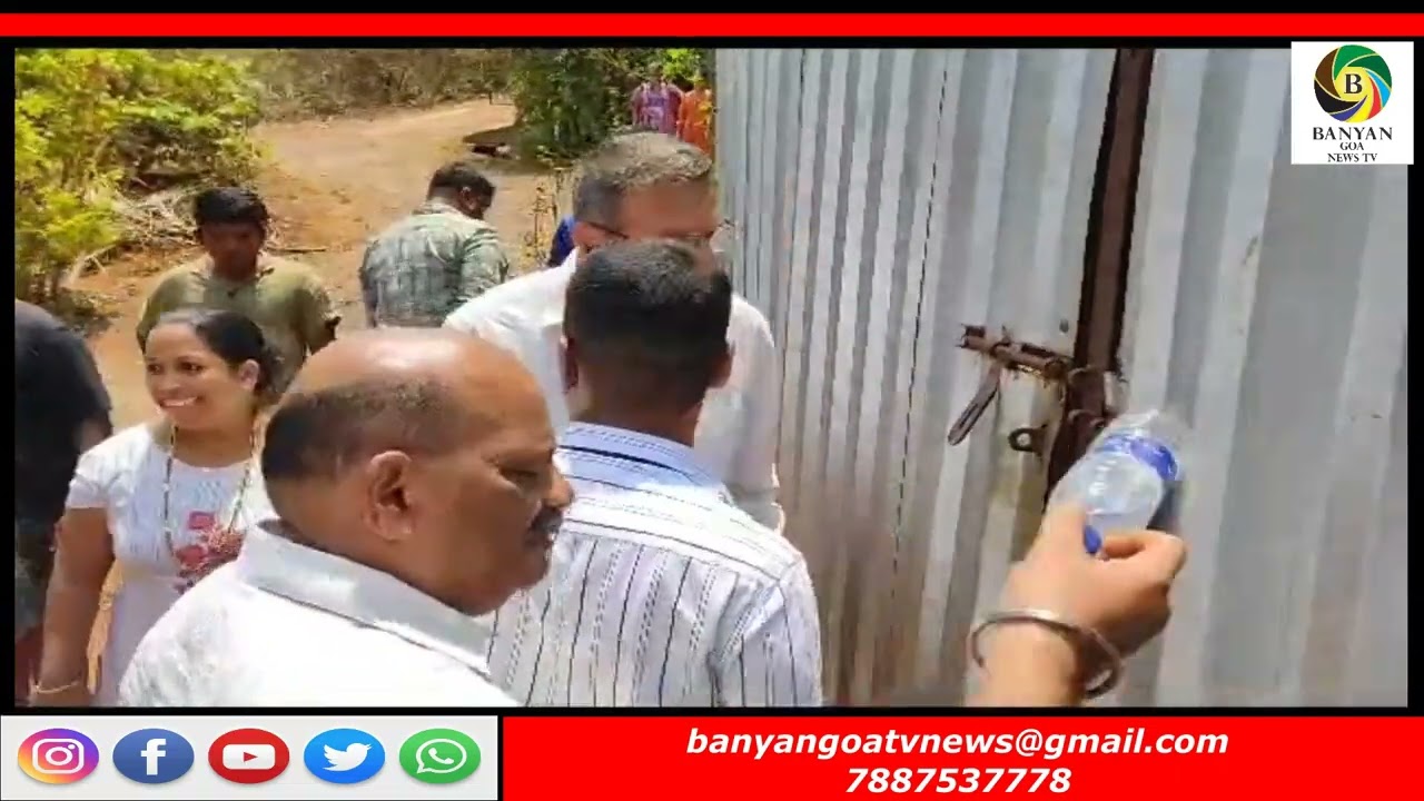 Illegal Hill Cutting in Paliem Village, Bardez Goa  Authorities Investigate the Matter