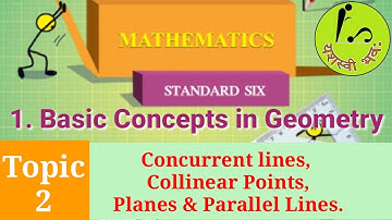 Class 6 Maths Chapter 1 Basic concepts in geometry Topic 2