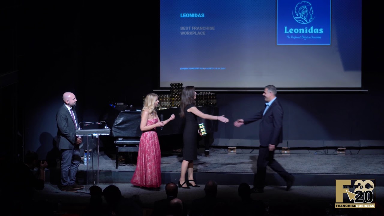 ΒΡΑΒΕΙΑ FRANCHISE 2020 - BEST FRANCHISE WORKPLACE - LEONIDAS
