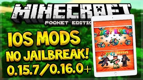 iOS MCPE MODS NO JAILBREAK OR PC!! Minecraft Pocket Edition No Vanilla App Tutorial (Pocket Edition)
