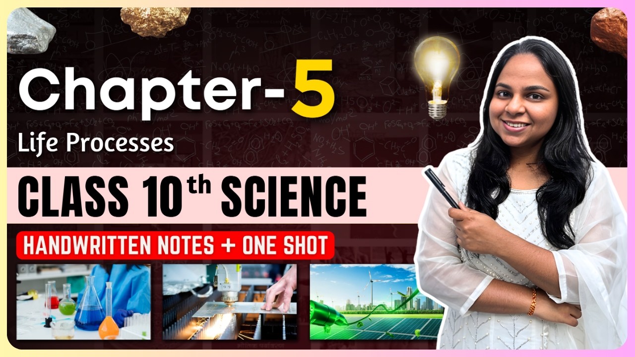 Life Processes Class 10 Science Notes | NCERT Class 10 Science Chapter ...