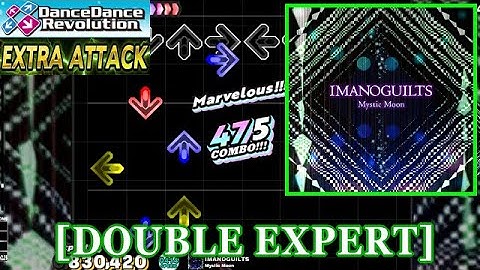 【DDR 2014】 IMANOGUILTS / Mystic Moon [DOUBLE EXPERT] 譜面確認+Clap