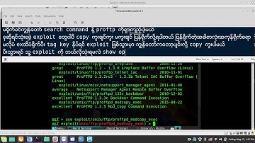 How to exploit proftpd with metasploit in metasploitable-3