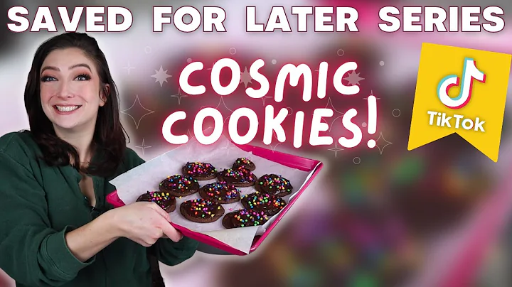 Making the VIRAL Cosmic Cookie from TikTok | Irene...