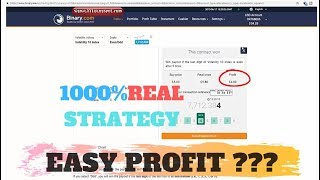 REAL 100% STRATEGY-BINARY.COM STRATEGY EVEN/ODD