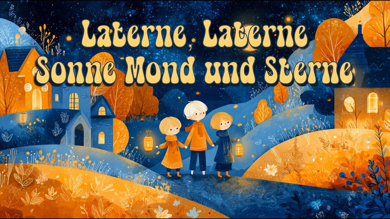 Laterne, Laterne, Sonne, Mond und Sterne 🌙 Das schönste Laternenlied für Kinder | Sankt Martins Lied