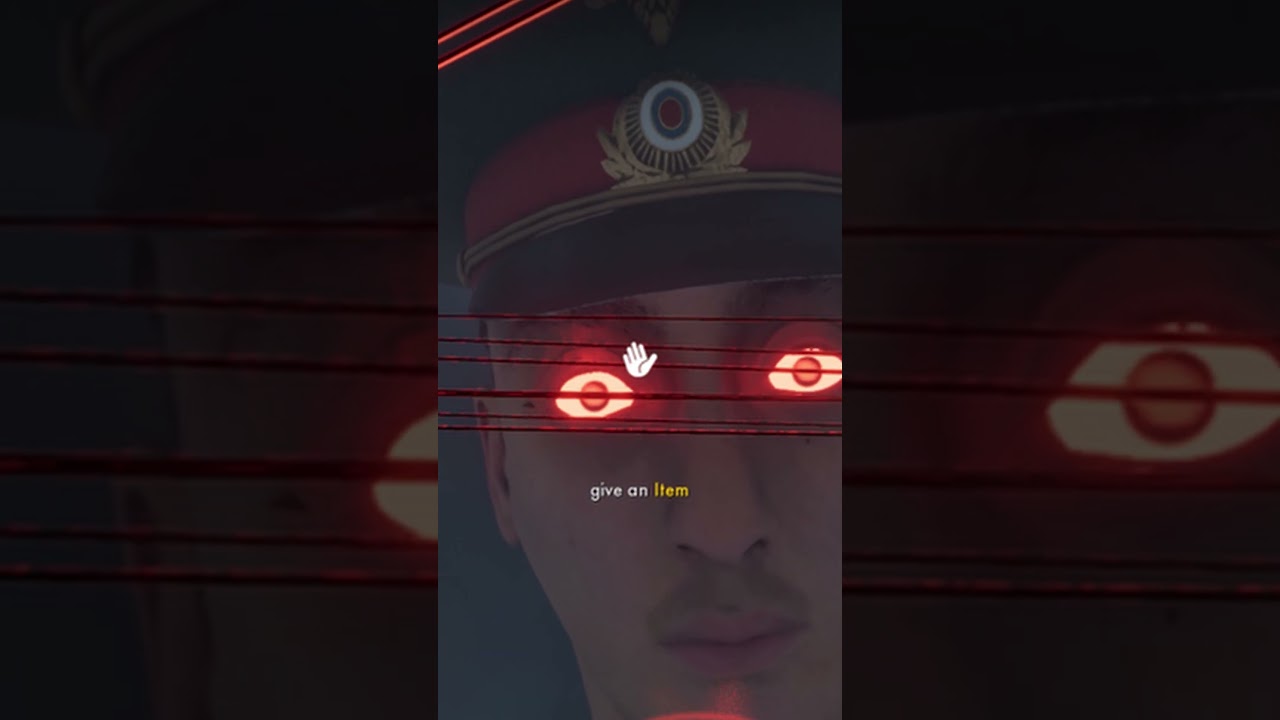 The Giant Policeman watches your every move. You need to escape. Right now.