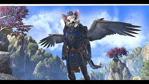 Eso - I believe i can fly - funny Crownstore glitch/bug FoA DLC