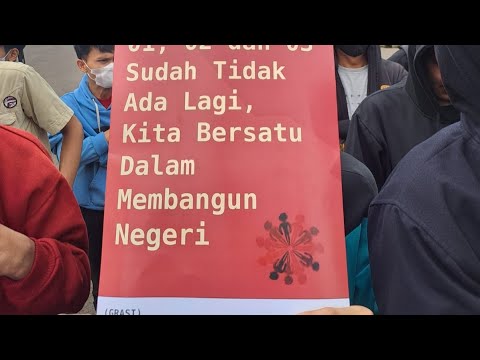 Gerakan Aktivis Pro Demokrasi (GRASI) Aksi Damai Jaga Persatuan Pasca Putusan MK