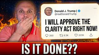 URGENT BREAKING!!!!!!!! CLARITY ACT APPROVED??? (XRP BOOM)