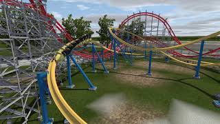 Iron Horse (No Limits 2 single-rail coaster)