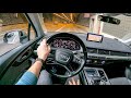 2015 Audi Q7 (3.0 TDI 272 HP) | POV Test Drive #702 Joe Black