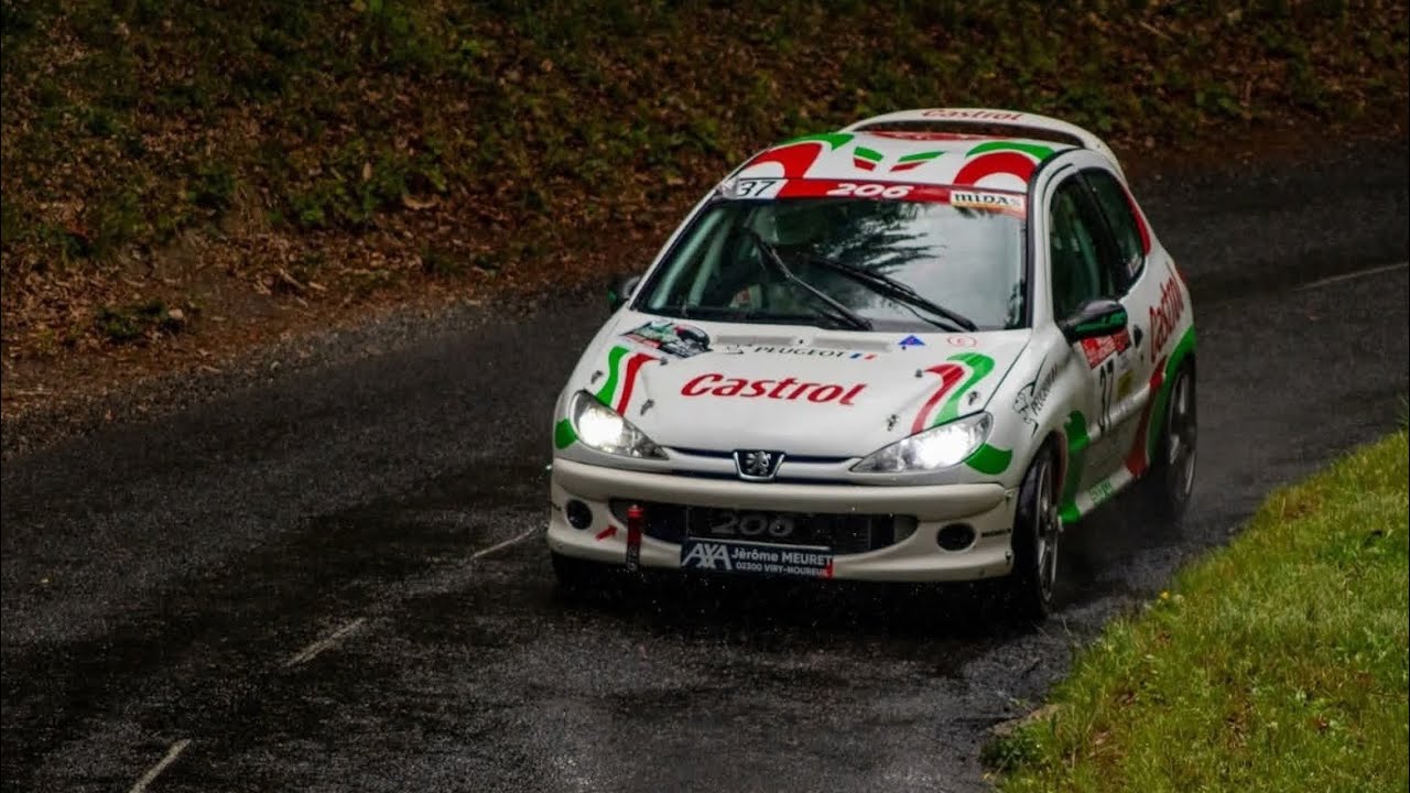 Rallye des vallées Axonaises 2025 - ES 3 - JF Meslin/J.Meslin / Peugeot 206 S16 F2/14