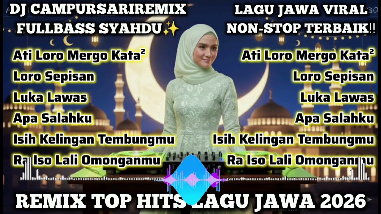 🎶Remix Top Hits Lagu Jawa 2026 Nonstop🔥 Loro Sepisan Luka Lawas Full Album Paling Syahdu✨